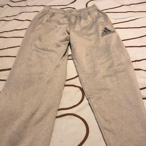 Gray men’s adidas sweatpants